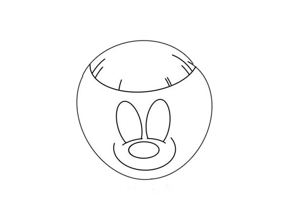 卡通的椰子简笔画