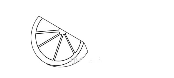 橙子怎么画 橙子简笔画步骤