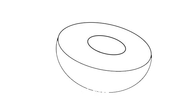 几笔就会的猕猴桃简笔画