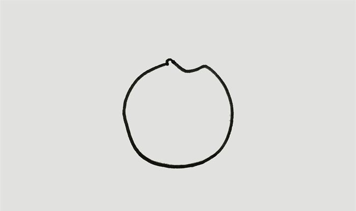 画橙子的简单画法