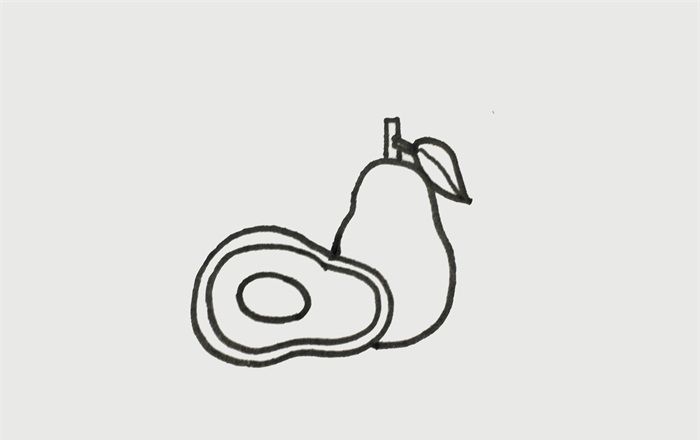 牛油果怎么画