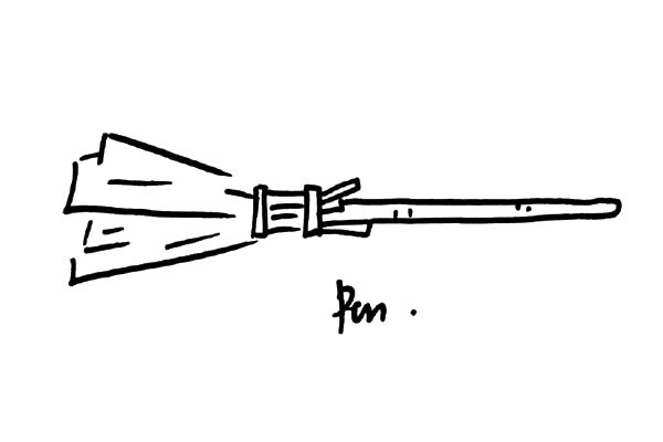 一组和万圣节有关的简笔画