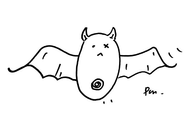 一组和万圣节有关的简笔画