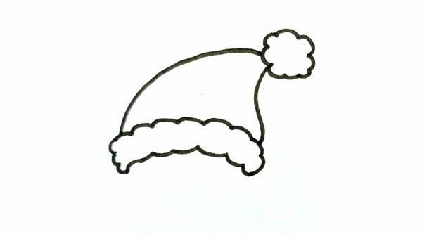 一步步教你画圣诞老人