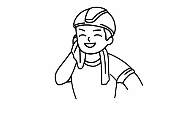 劳动最光荣简笔画