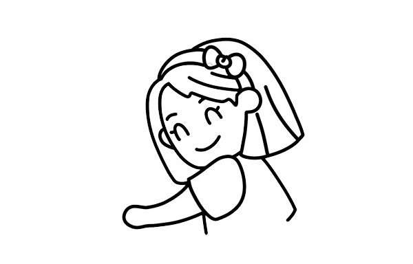 母亲节妈妈我爱你简笔画