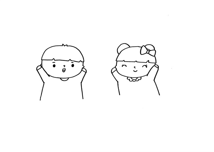 儿童七夕简笔画