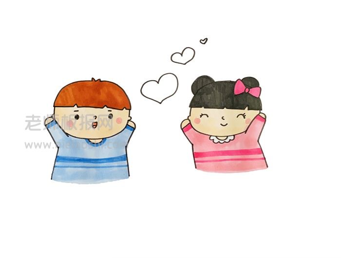 儿童七夕简笔画