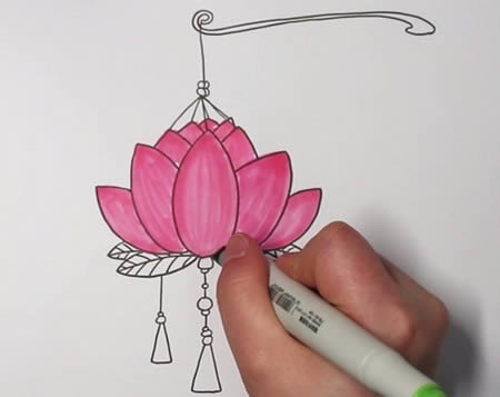 元宵节花灯简笔画怎么画 元宵节花灯简笔画怎么画