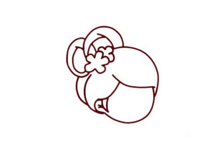 中秋节嫦娥简笔画步骤详解