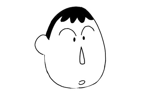 蜡笔小新阿呆简笔画教程 蜡笔小新阿呆简笔画教程