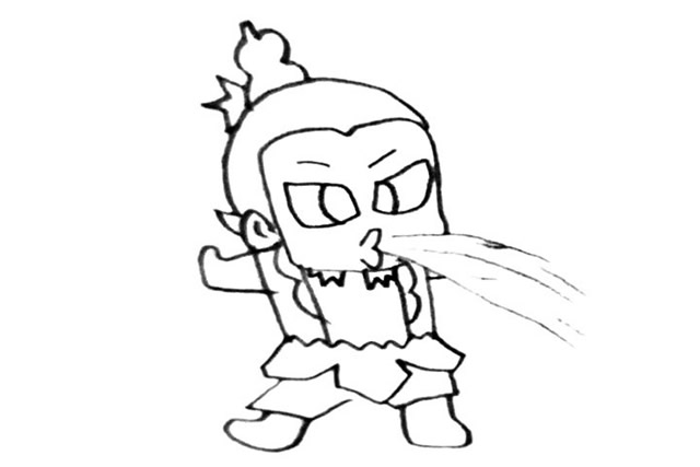 葫芦娃人物简笔画大全