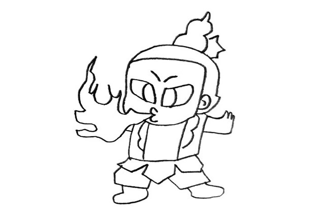 葫芦娃人物简笔画大全