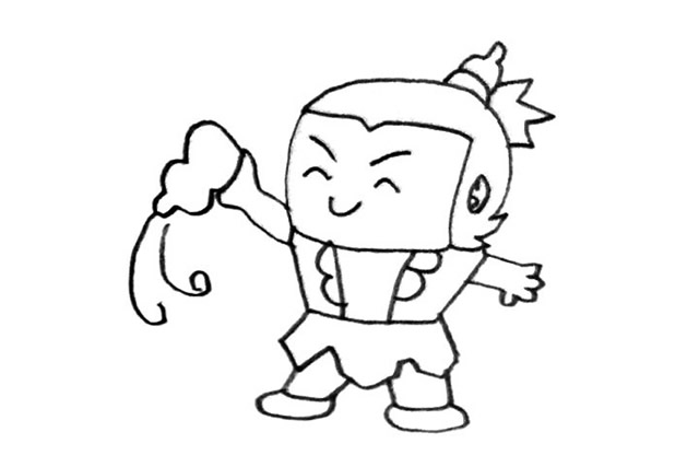 葫芦娃人物简笔画大全