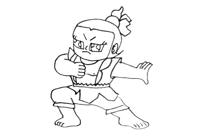 葫芦娃人物简笔画大全