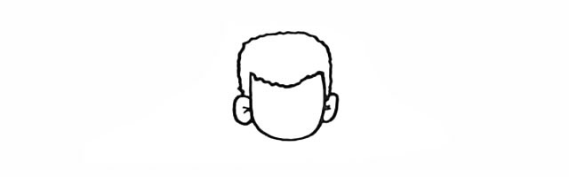 抱着篮球的樱木花道简笔画