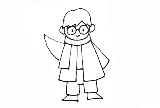 哈利波特的画法步骤