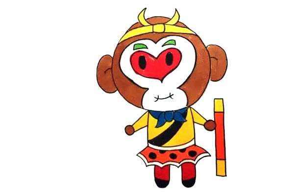 一步步教你画出孙悟空(彼岸花一步步教画)