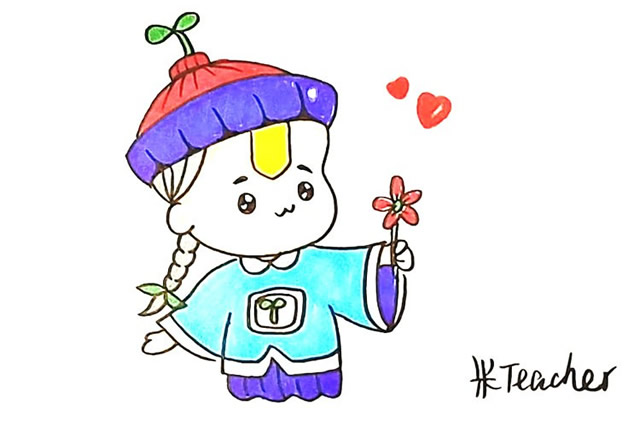 可爱的清朝小僵尸简笔画教程(清朝僵尸图片可爱)