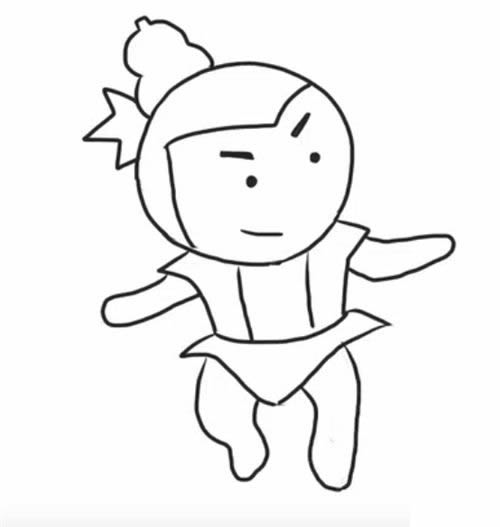 关于葫芦娃的简笔画教程