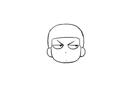 樱木花道简笔画步骤教程