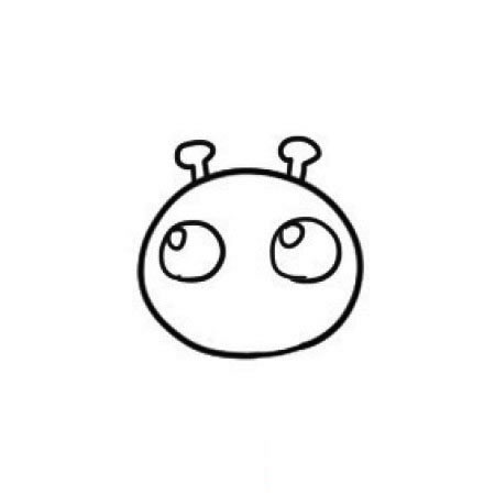 一步步教你画简单的外星人