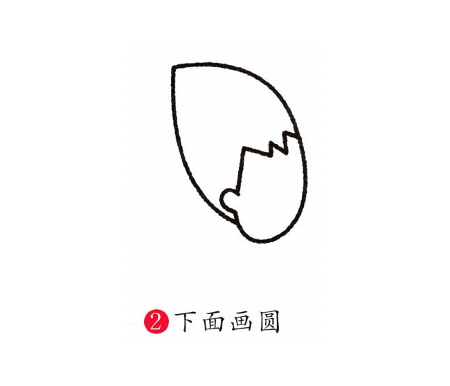 涂色的超人简笔画教程