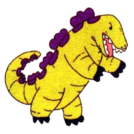 哥斯拉简笔画的画法步骤