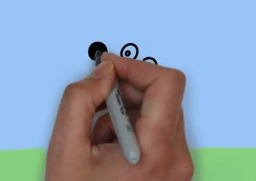 小兔瑞贝卡简笔画步骤教程