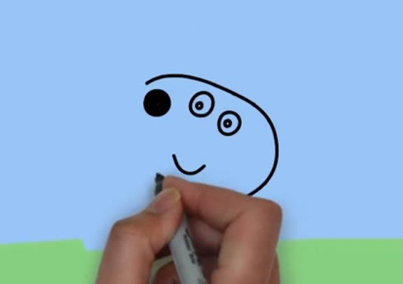 小兔瑞贝卡简笔画步骤教程