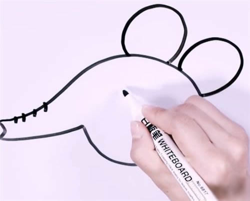 大象艾米丽简笔画教程 大象艾米丽简笔画教程