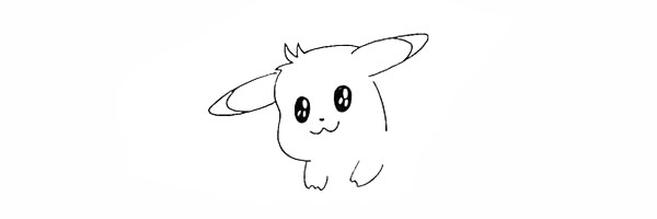 带颜色的皮卡丘怎么画