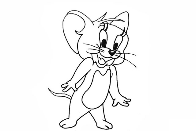 9款关于杰瑞的简笔画大全