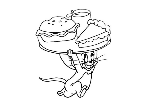 9款关于杰瑞的简笔画大全