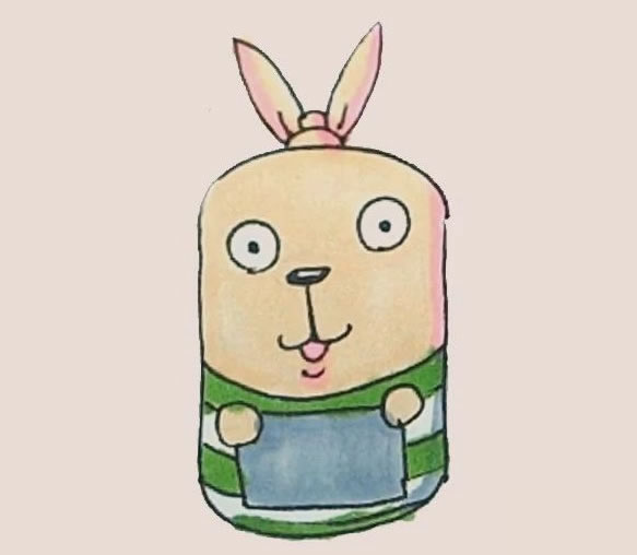 监狱兔简笔画步骤教程 监狱兔简笔画步骤教程