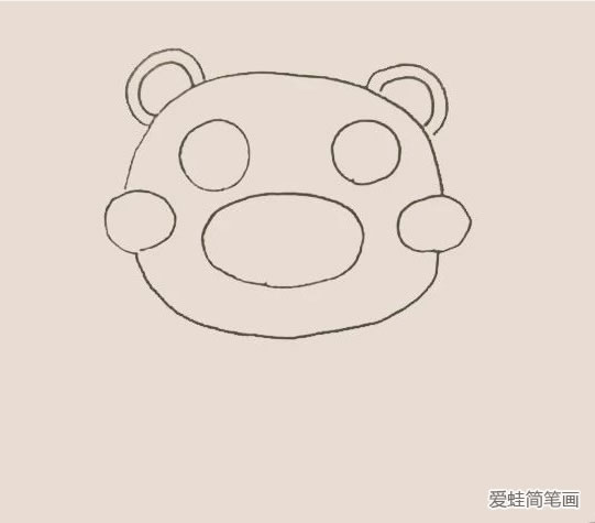 熊本熊怎么画 熊本熊简笔画教程 熊本熊怎么画 熊本熊简笔画教程