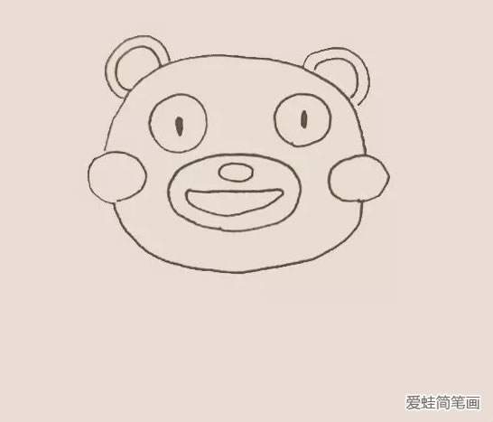 熊本熊怎么画 熊本熊简笔画教程 熊本熊怎么画 熊本熊简笔画教程