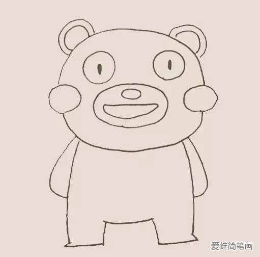 熊本熊怎么画 熊本熊简笔画教程 熊本熊怎么画 熊本熊简笔画教程