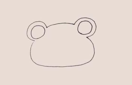 青蛙王子简笔画步骤教程