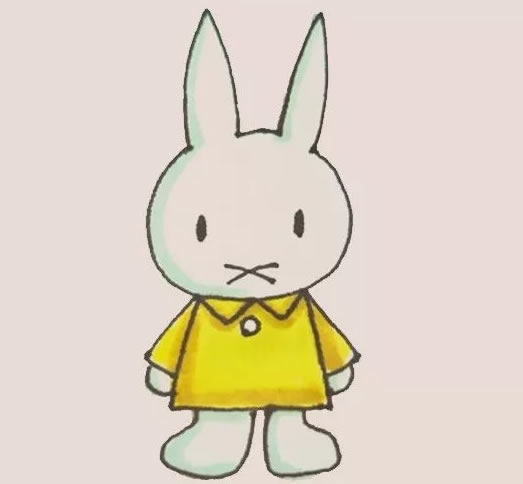 米菲兔卡通简笔画教程