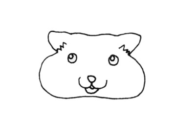 可爱的龙猫简笔画步骤 可爱的龙猫简笔画步骤