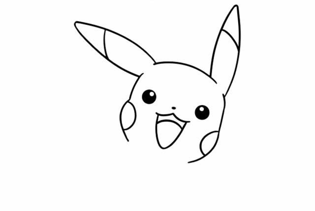 超可爱的皮卡丘简笔画教程 超可爱的皮卡丘简笔画教程