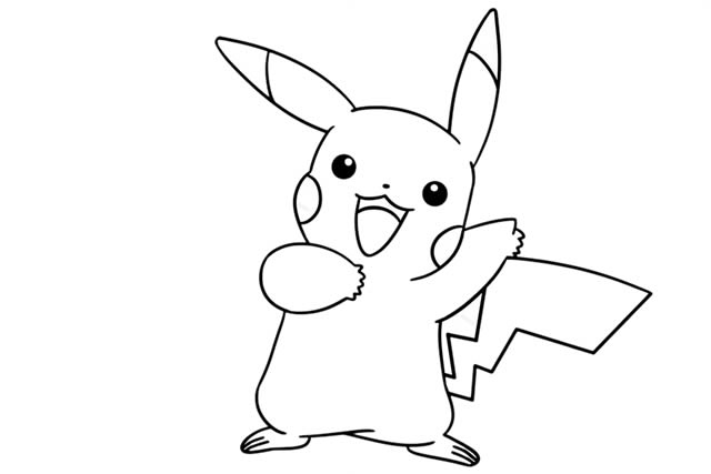 超可爱的皮卡丘简笔画教程 超可爱的皮卡丘简笔画教程