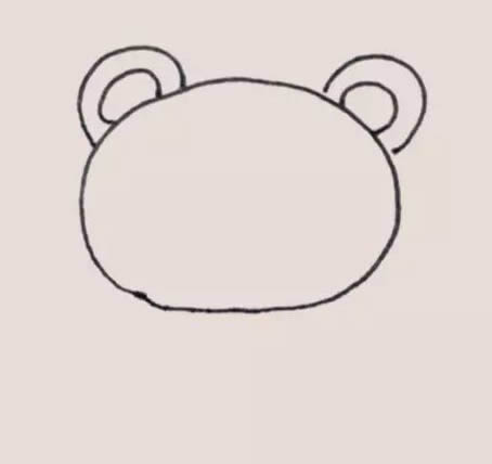 巧虎简笔画步骤教程