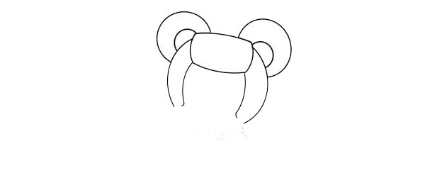 老鼠贝塔简笔画