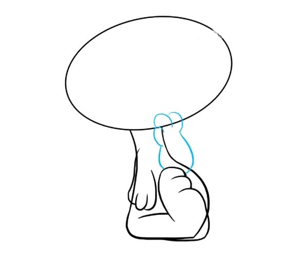 史努比简笔画步骤教程