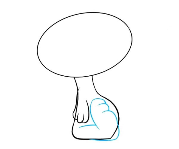 史努比简笔画步骤教程