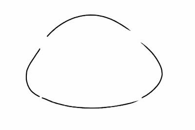 大耳朵狗简笔画步骤