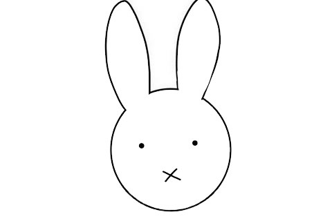 米菲兔简笔画怎么画