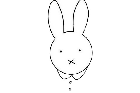 米菲兔简笔画怎么画